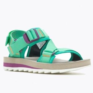 NWT Merrell Alpine Strap Sandals Mint Size 9
